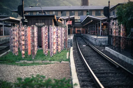 Classic Japanese building with traditional architectural elements and cultural design features